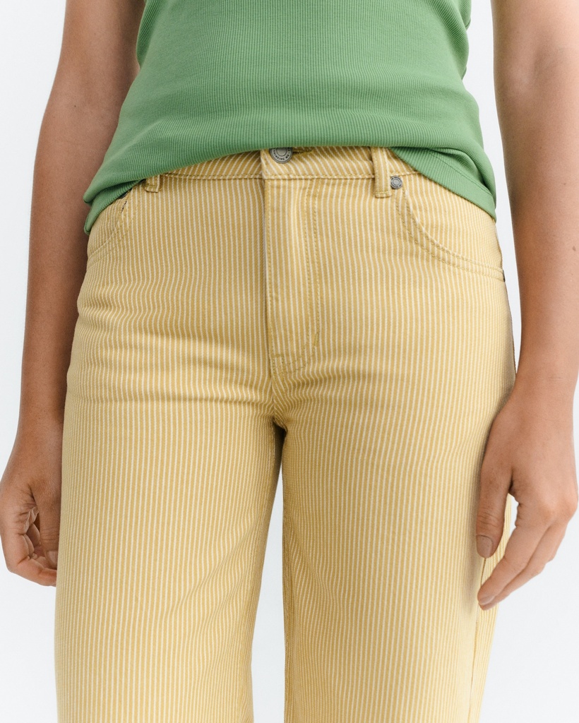 Thinking Mu - Nogal stripes kettan pants (36)
