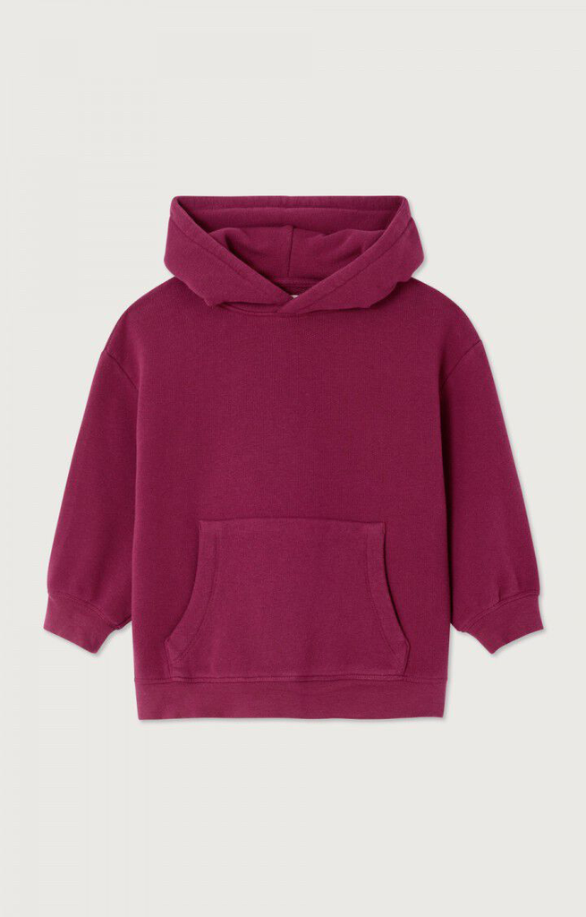American Vintage - Atubay hoodie (Morello cherry) (3 jaar)