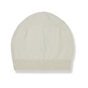 1+ In the family - Elias newborn beanie - Ecru