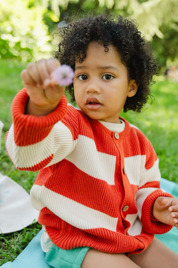 Bayiri - Snake stripes cardigan (2 jaar)