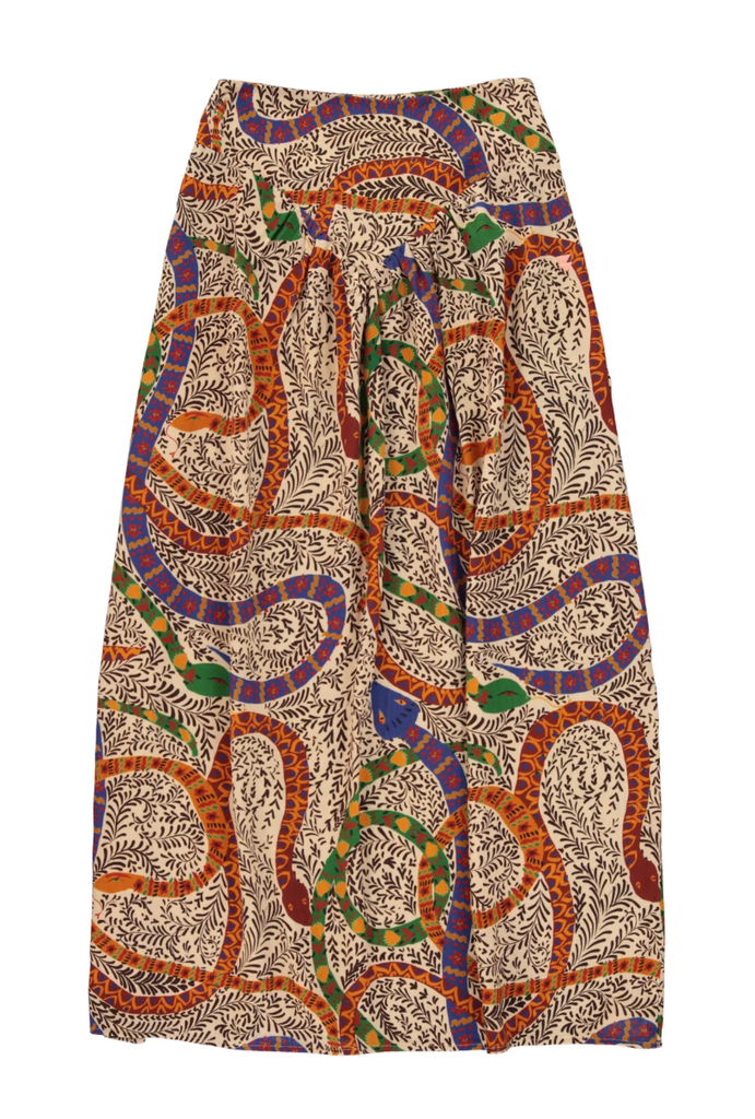 Sisters Department - Long skirt (Multicolor snakes) (XS - 34)