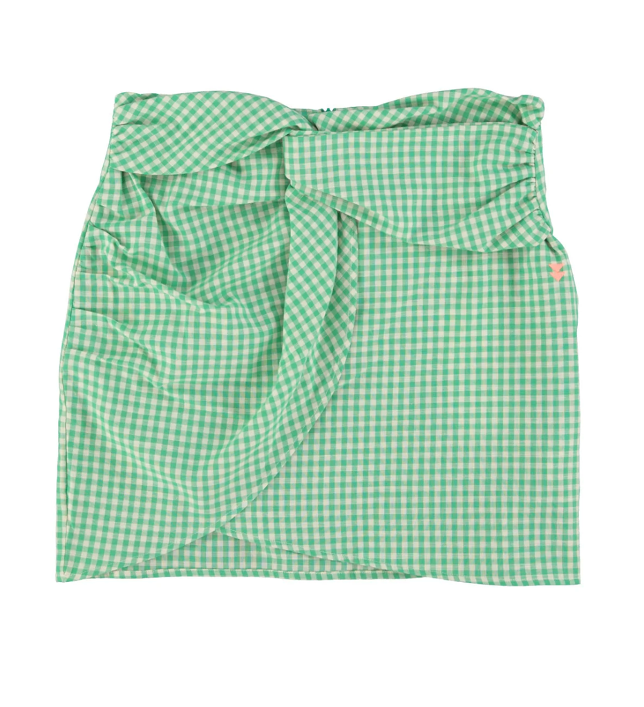 Sisters Department - Short skirt (Green checkered)