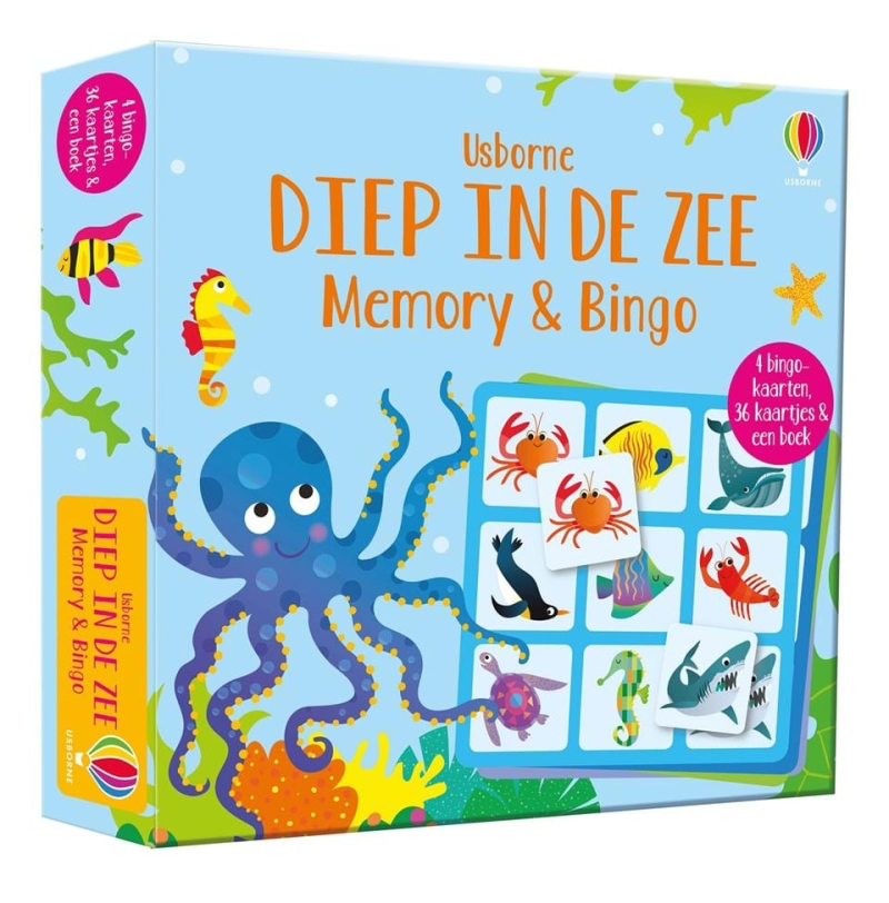 Diep in de zee (memory & bingo)