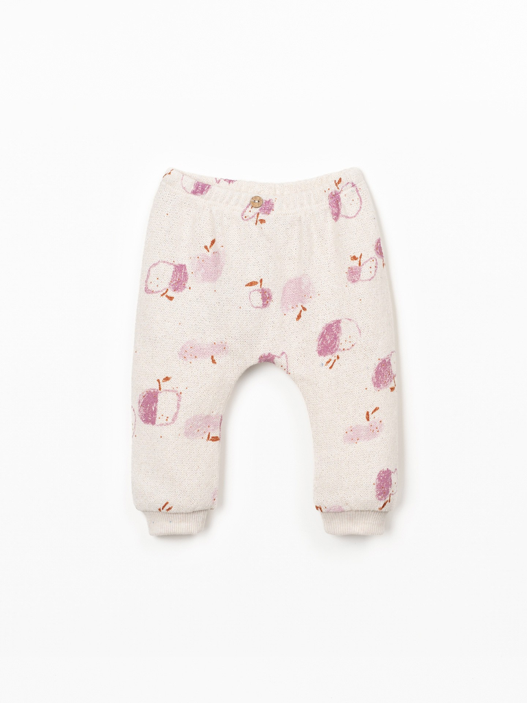 Play Up - Printed trousers jersey (apples sculpture)