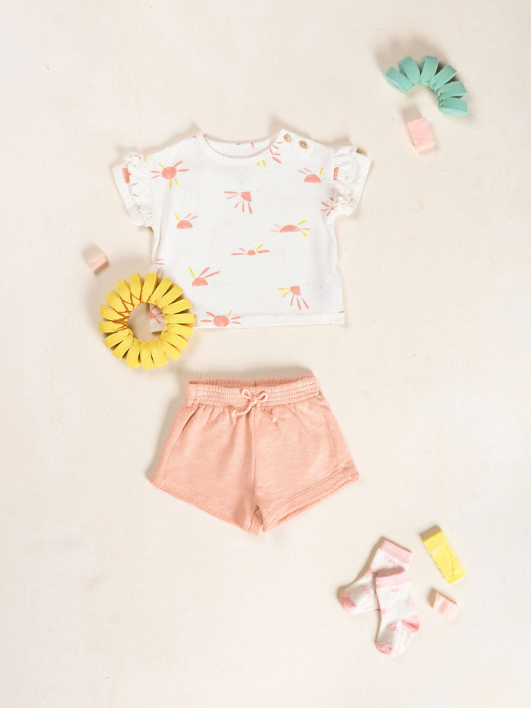 Play Up - Fleece shorts (tulip)