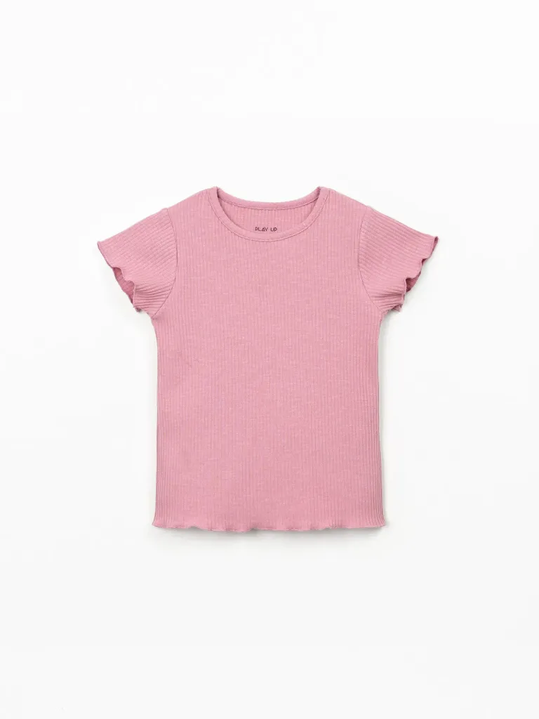 Play Up - Flamé rib t-shirt (sculpture) (3 jaar)