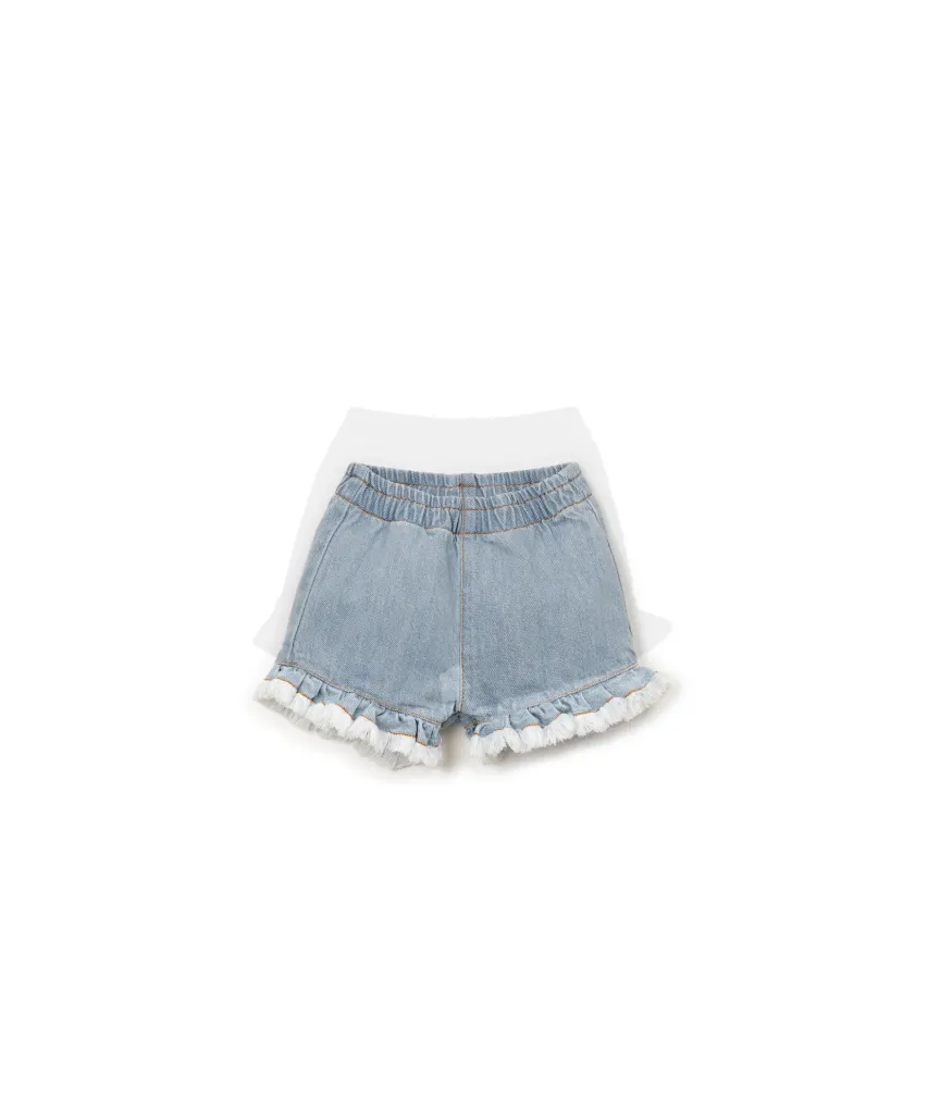 Play Up - Denim shorts (denim)