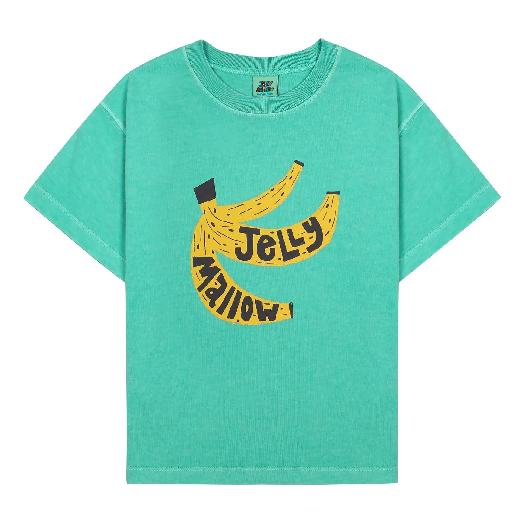 Jelly Mallow - Banana pigment t-shirt - Light green