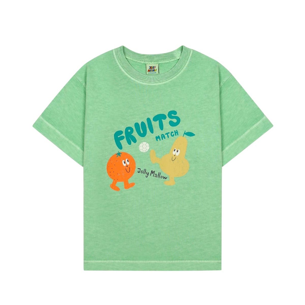 Jelly Mallow - Fruits pigment t-shirt - Light green