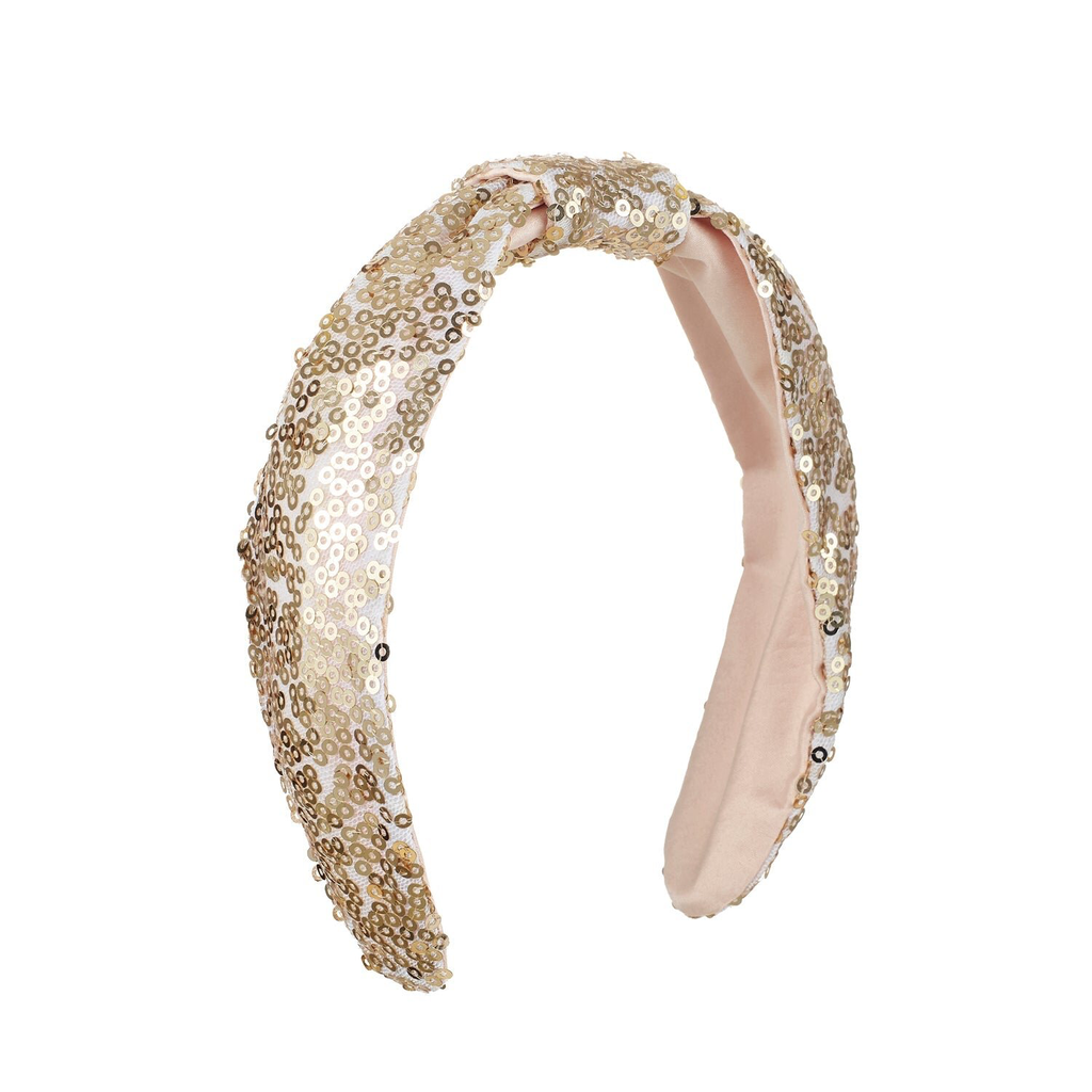 Rockahula - Gold Sequin haarband ✨