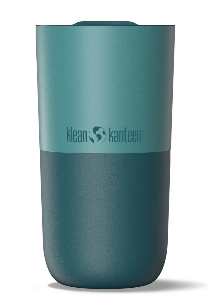 Klean Kanteen - Barely blue geïsoleerde Beker 'Tumbler' met schuifdeksel (473ml)