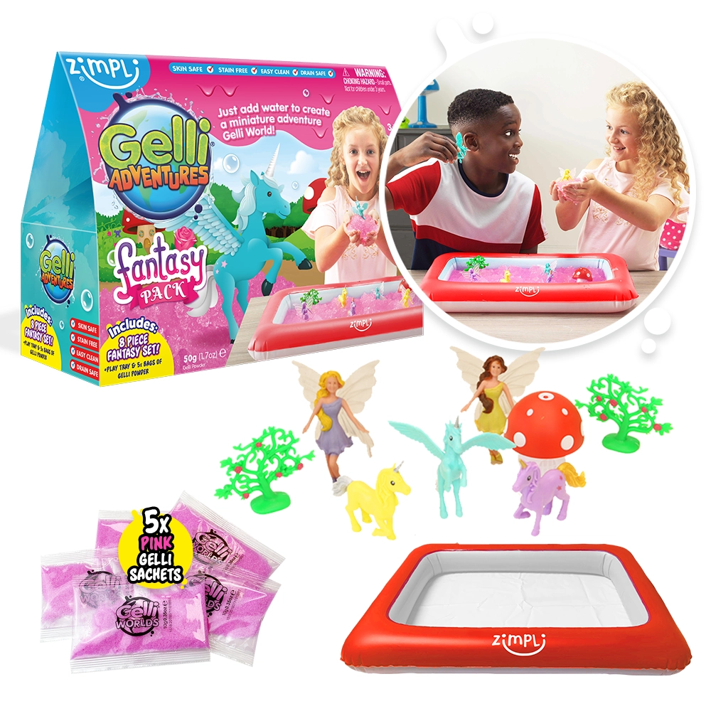 Zimpli Kids – Gelli Adventures Fantasy Sensorisch Speelset
