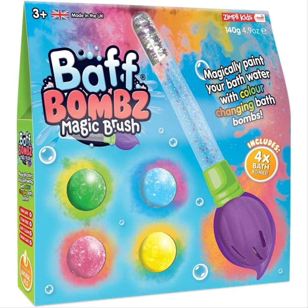 Zimpli Kids – Baff Bombz Magic Brush Badbruisballen