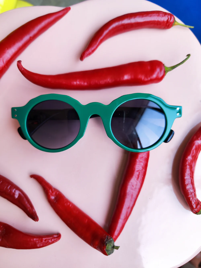 Dr. Bloom - Zonnebril groen