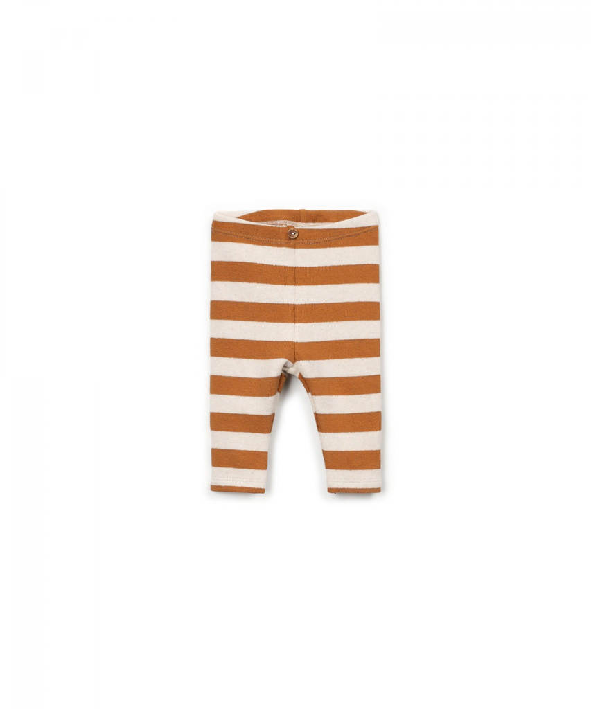 Play Up - Striped jersey leggings (pot) (3 maand)