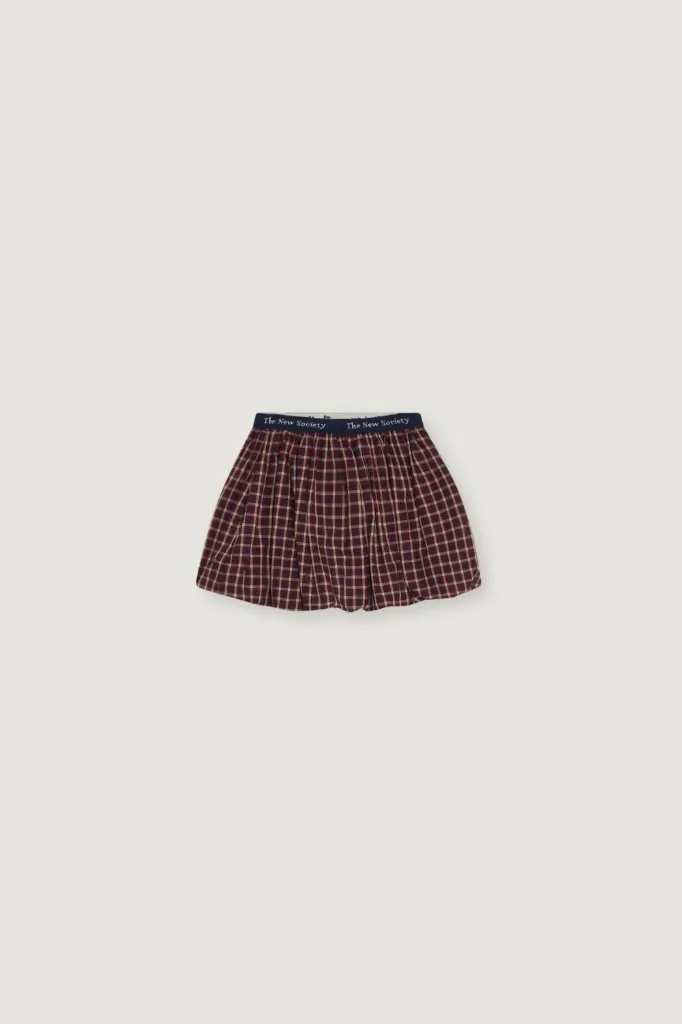 The New Society – Orbit Skirt Plaid