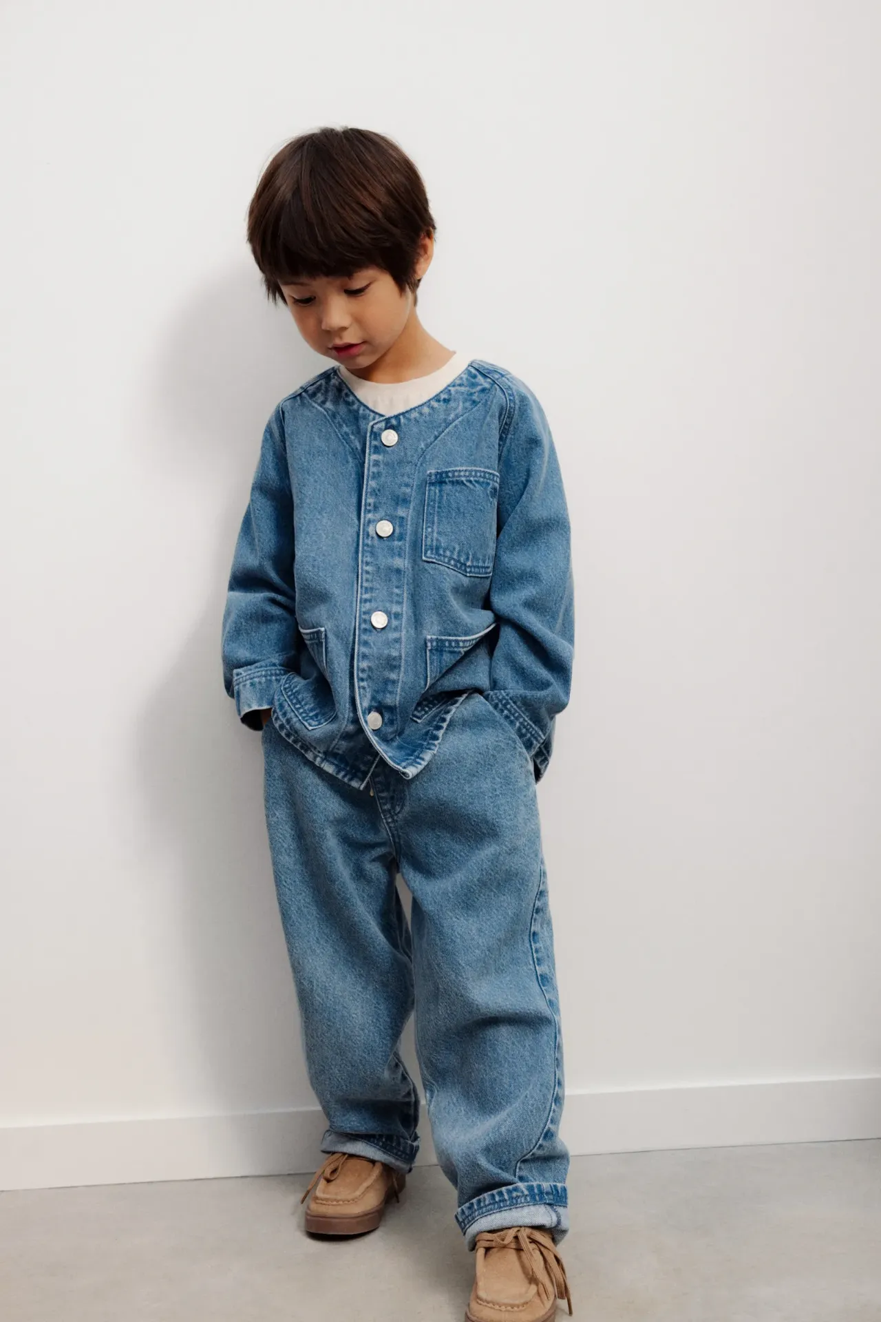 The New Society – Ridge Denim Trouser
