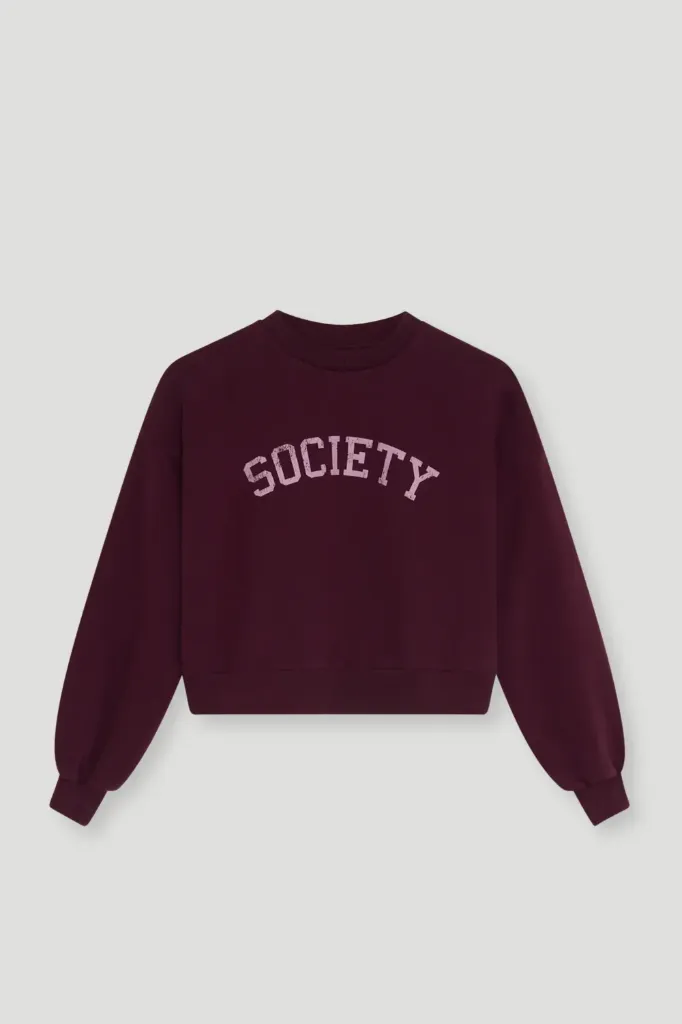 The New Society – Lea Teen Sweatshirt Winetasting (10 jaar)