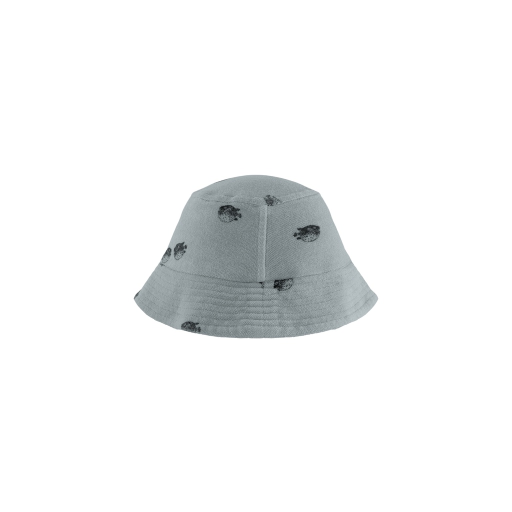 Studio Bohème - Bucket hat Niko - Grey puffer fish