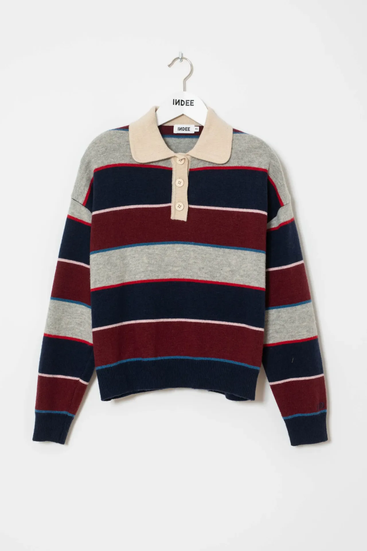 Indee - Wished polo collar pullover