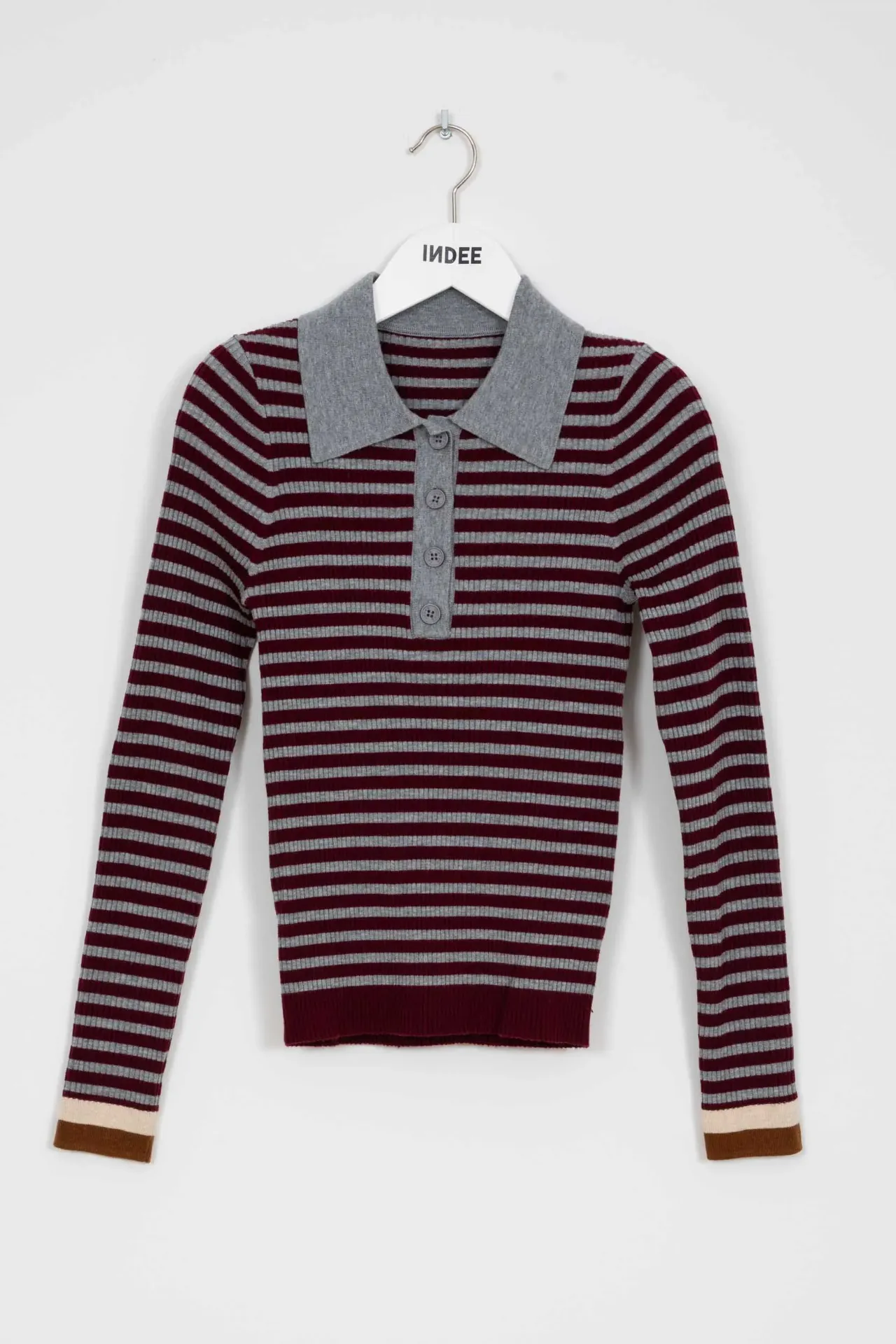 Indee - Wallaby polo collar pullover
