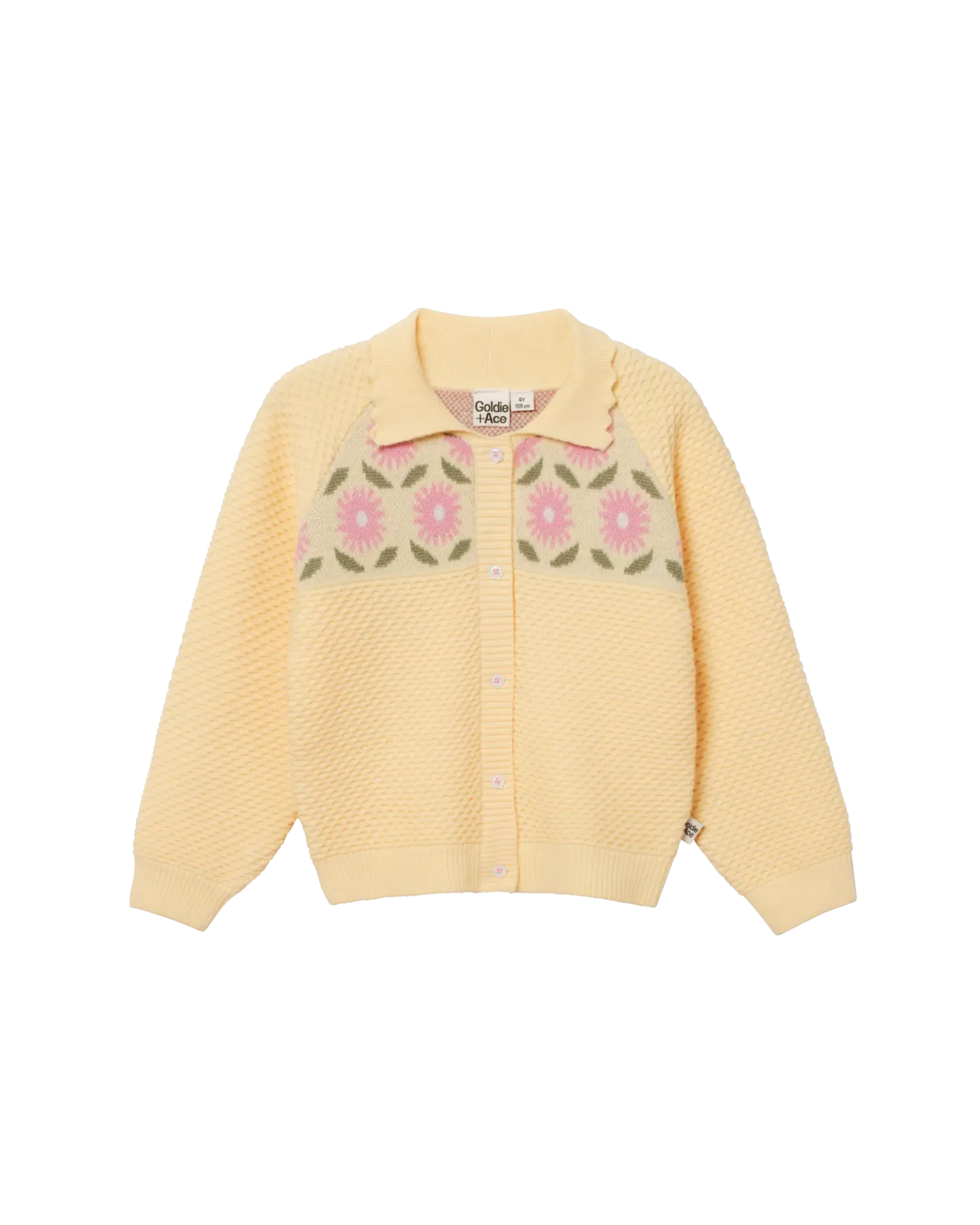 Goldie + Ace – Dahlia Knit Collar Cardigan