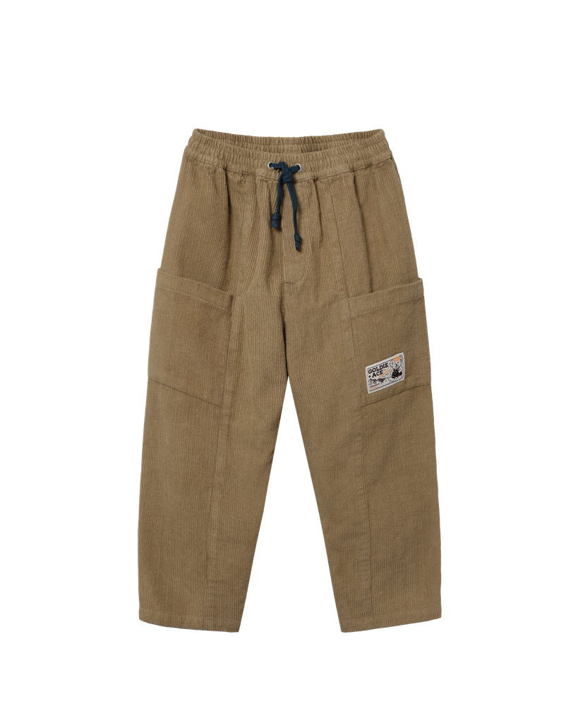 Goldie + Ace – Tan Corduroy Kit Pocket Pants