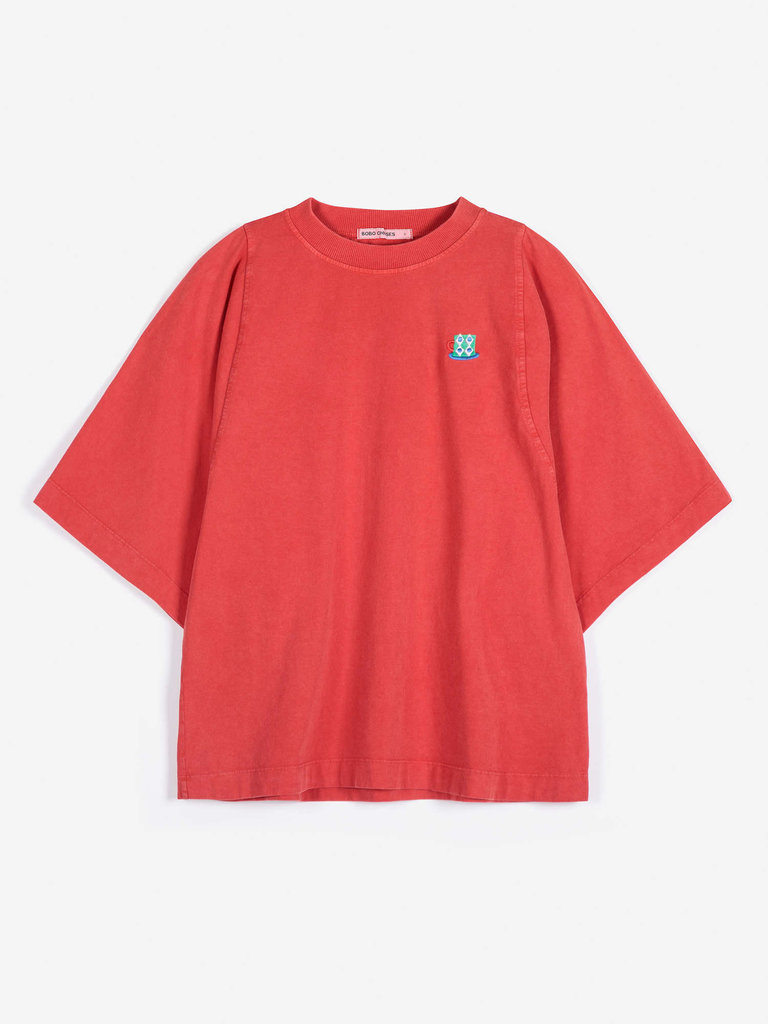 Bobo choses – Monster Mug Embroidery Relaxed T-shirt (S - 36)