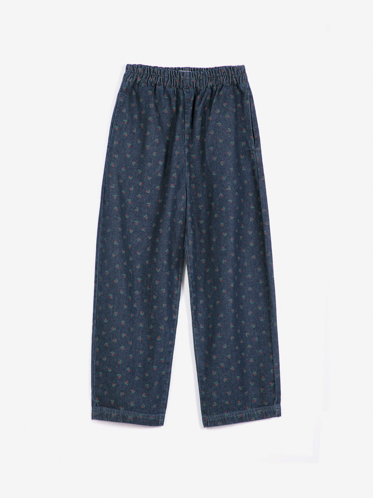 Bobo Choses – Swamp Whirl All Over Denim Cocoon Pants (S - 36)