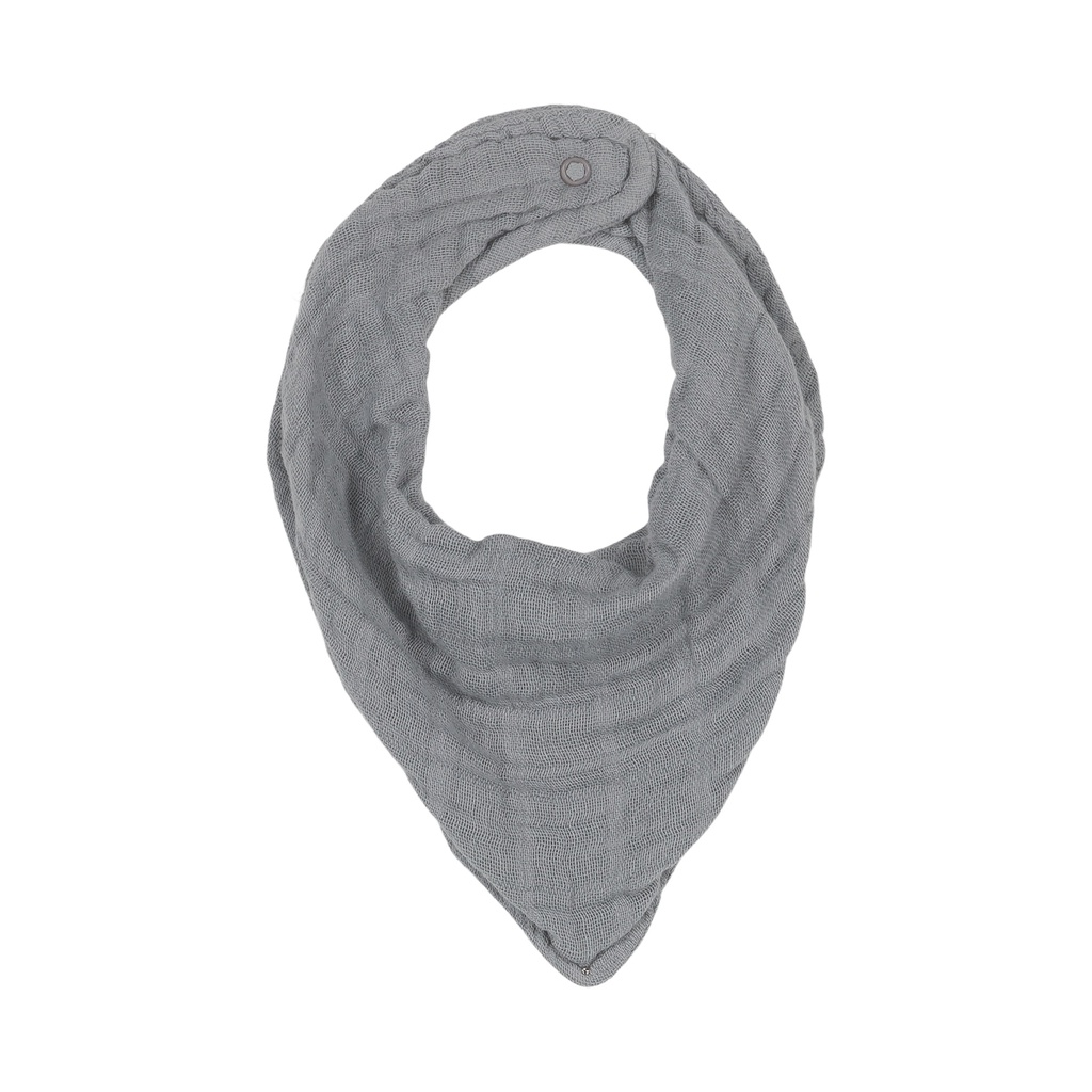 Studio Bohème - Bandana bib Abel - Grey blue
