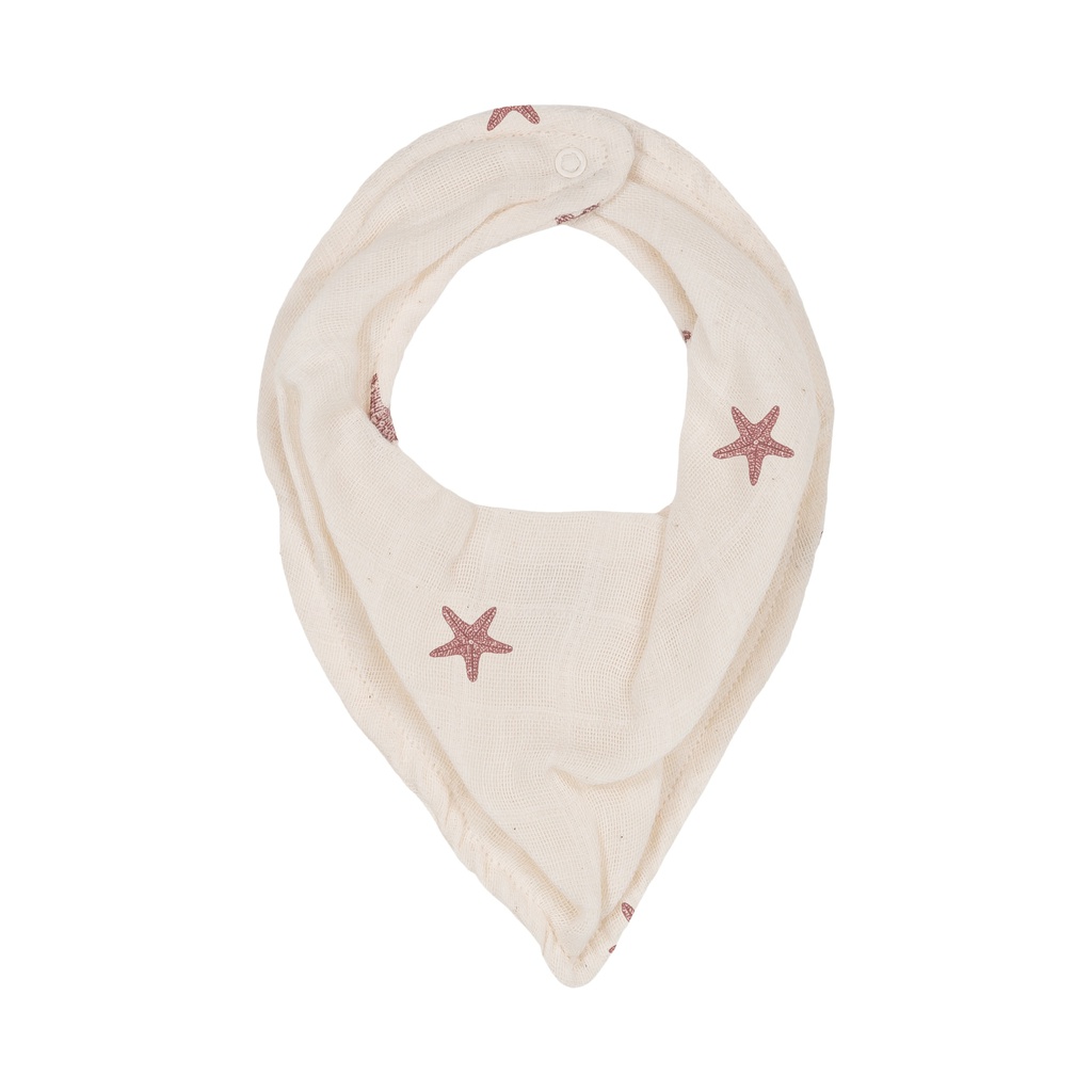 Studio Bohème - Bandana bib Abel - Off white starfish
