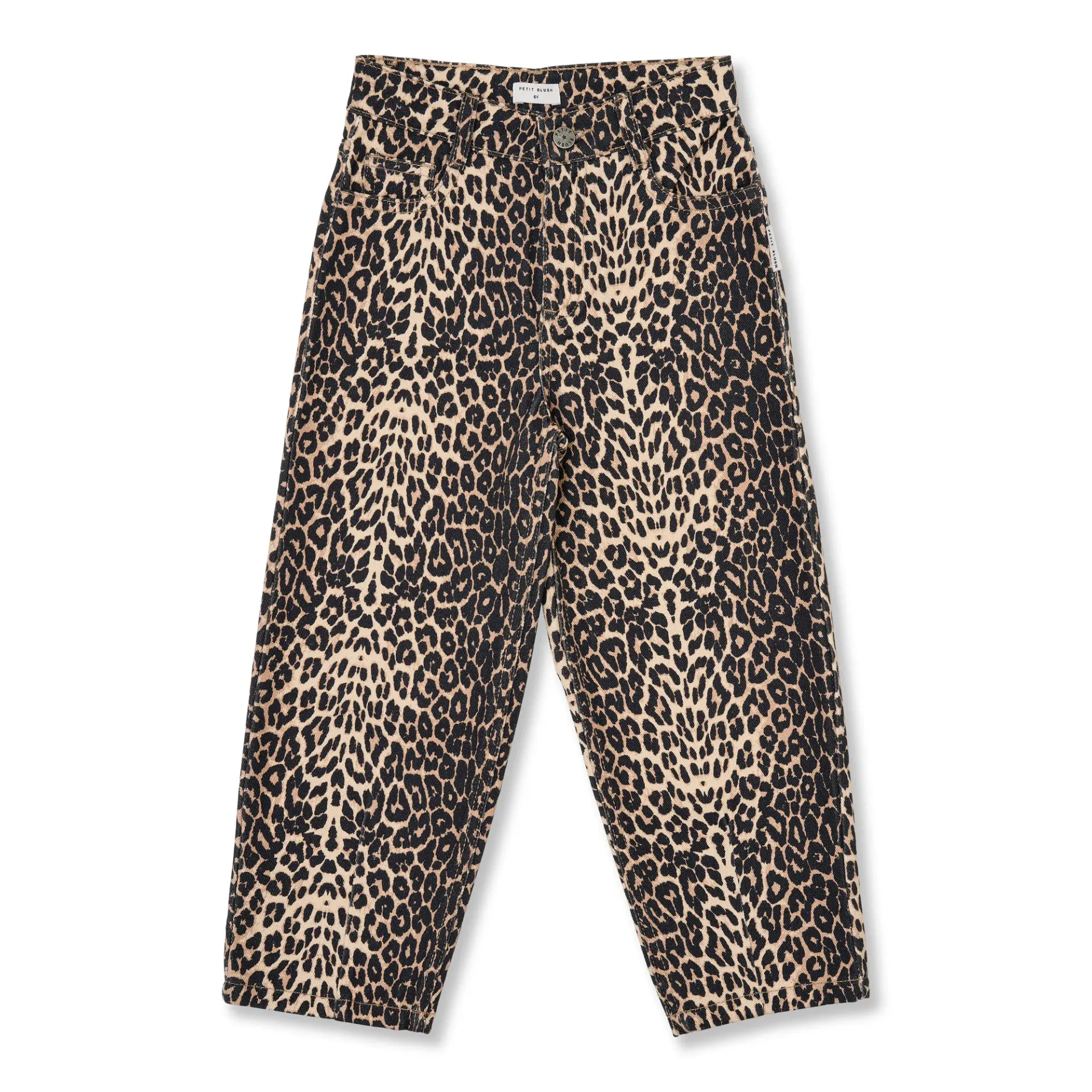Petit Blush – Balloon Fit Jeans Leopard AOP (2 jaar)