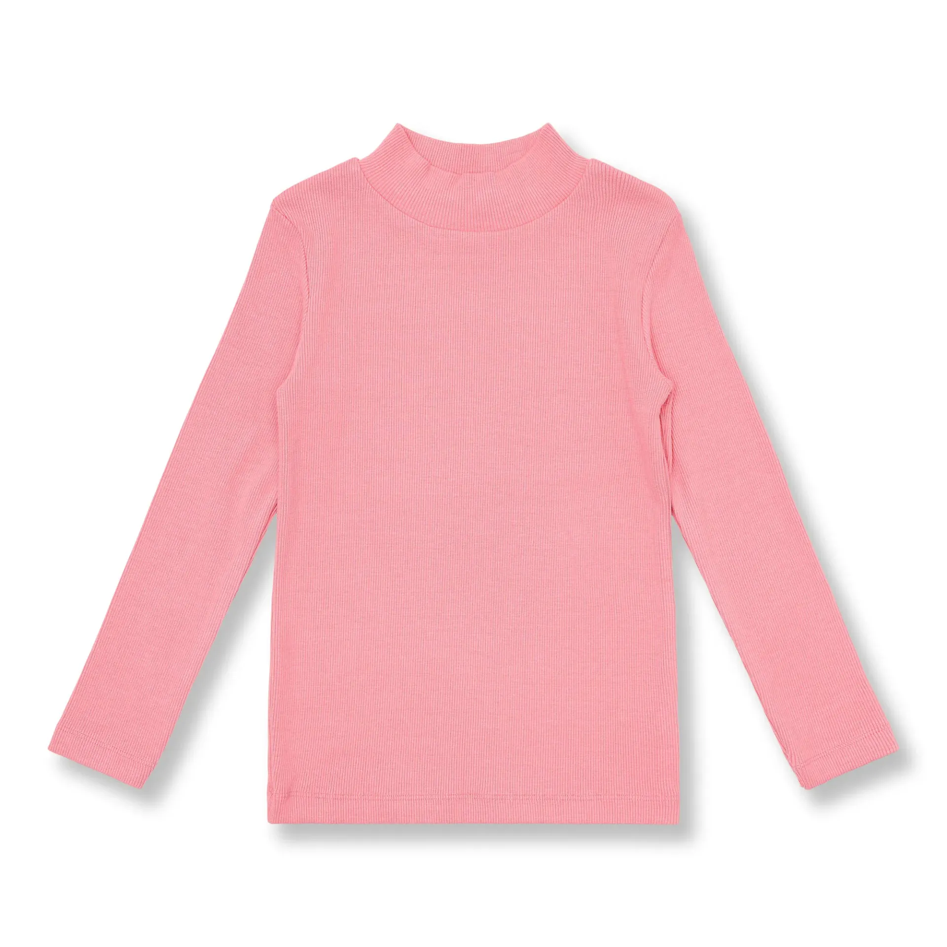 Petit Blush – Rib Turtle Neck Rose
