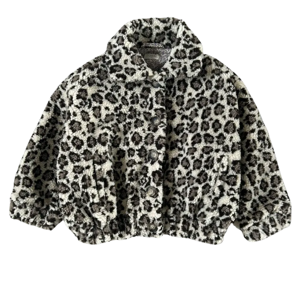 Jenest – Rosa Jacket Ivory Leopard