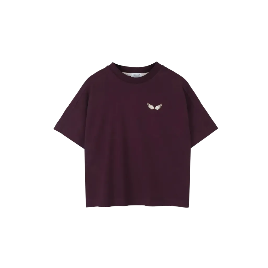 Jenest – Tessie T-Shirt Cherry Bordeaux