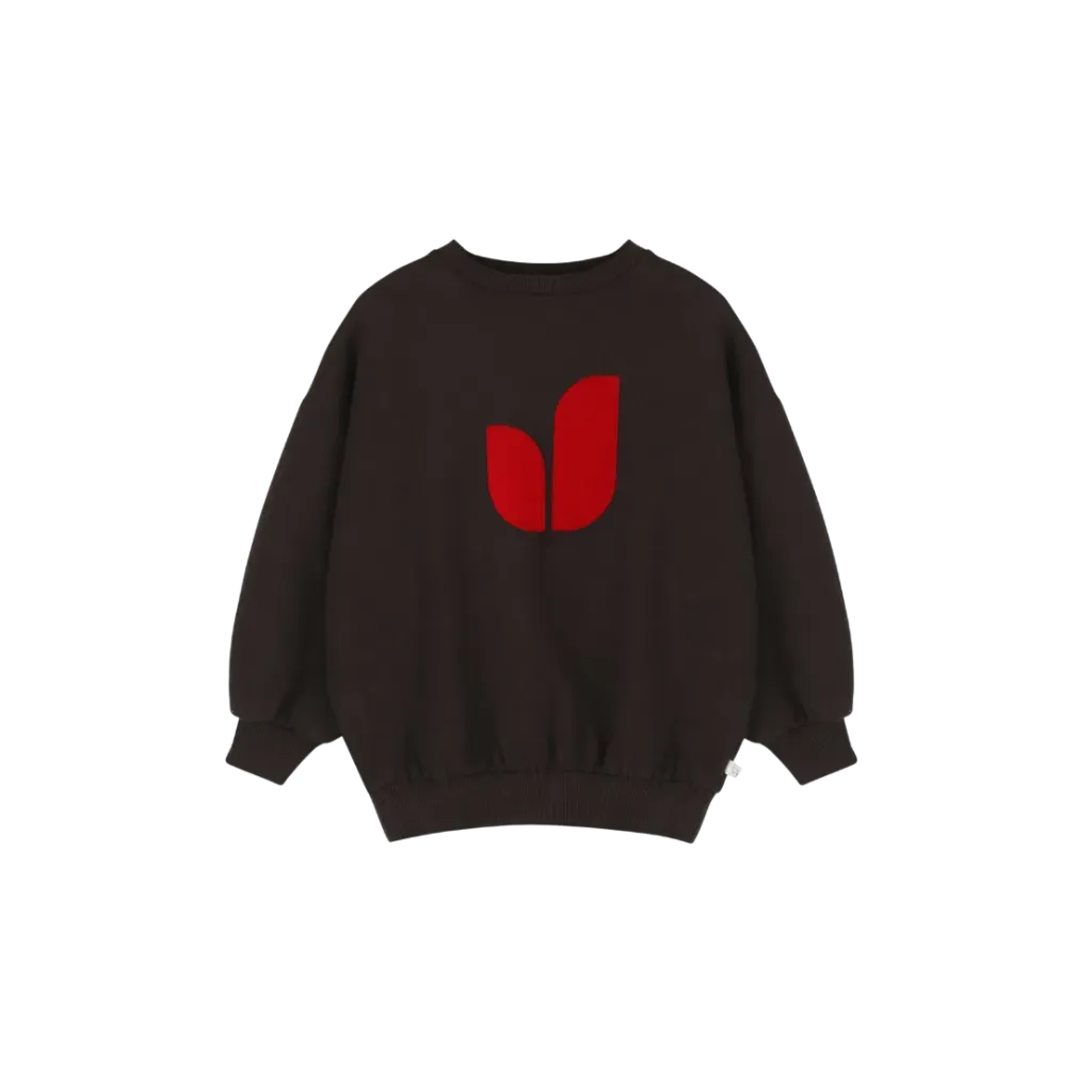 Jenest – Pippa Sweater Dark Brown Melange