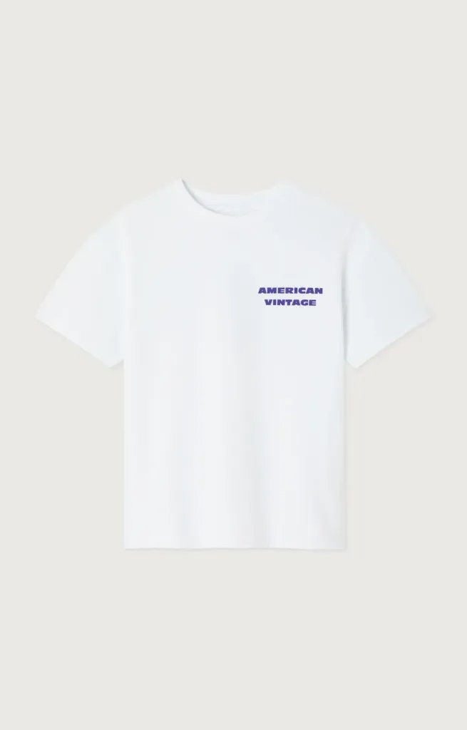 American Vintage - Fizvalley T-shirt KM (Wit) (3 jaar)