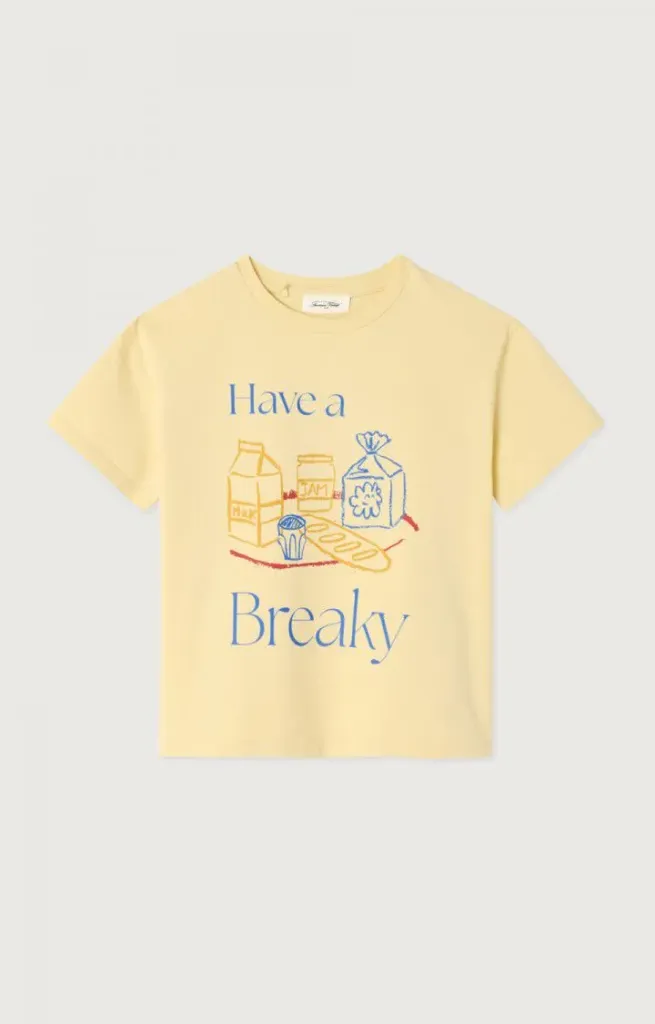American Vintage - Fizvalley T-shirt KM (Ile flottante) (3 jaar)