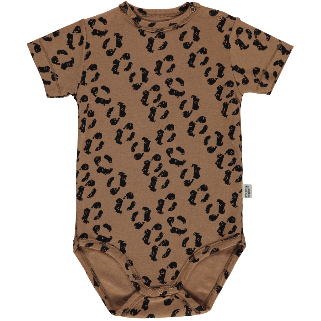 Poudre organic - Body aloes short sleeves - Leopard