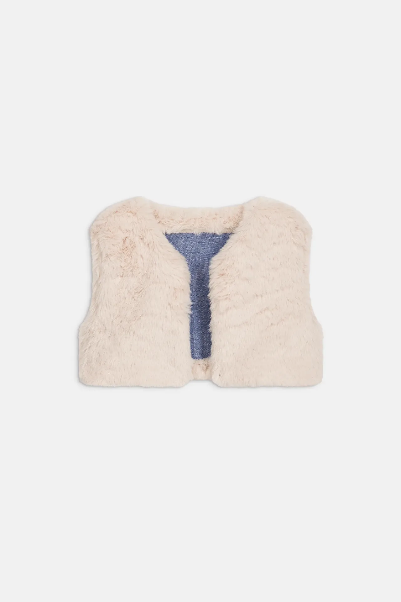 Louise Misha - Librana Mouwloos Jasje (Light Blue) (6 maand)