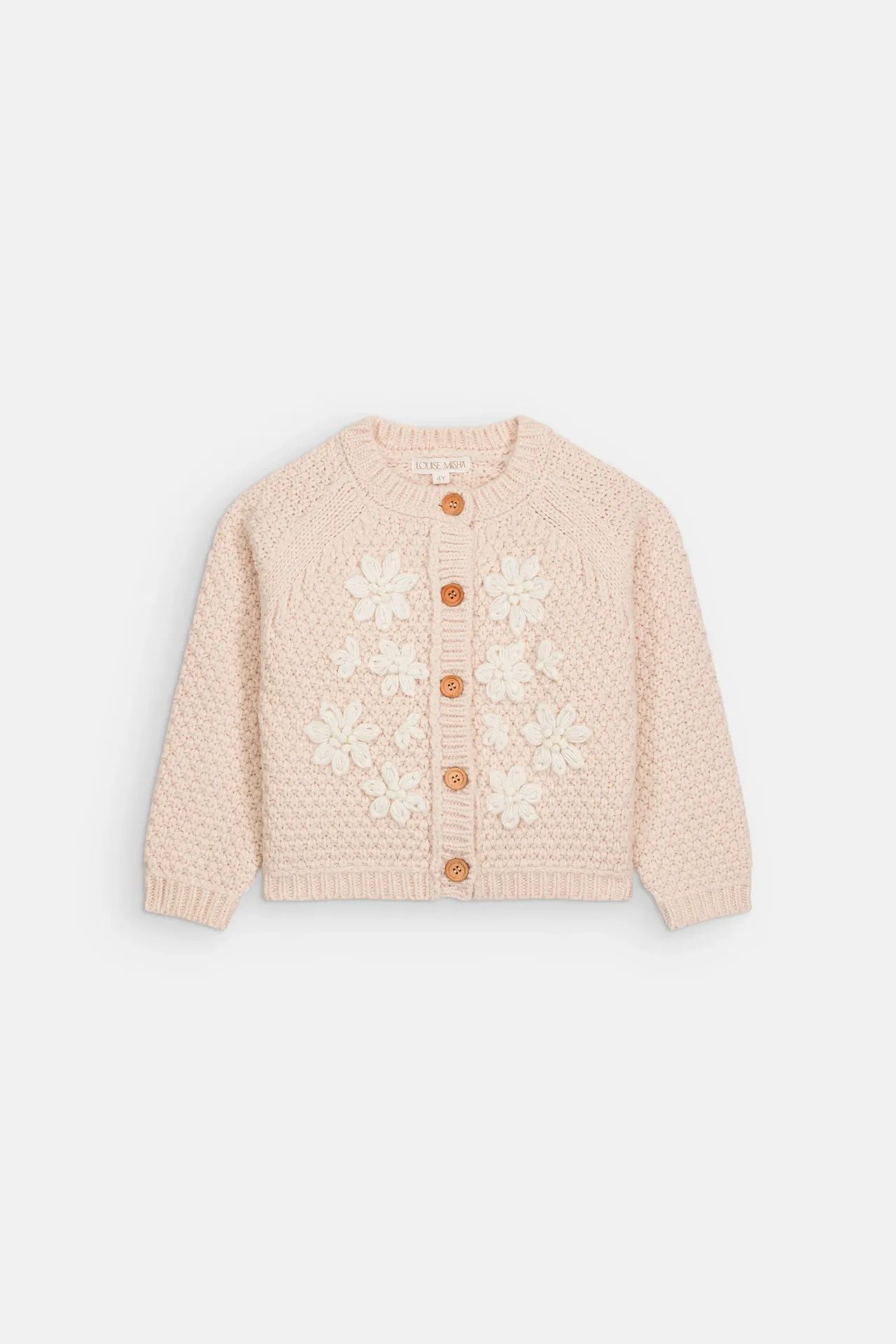 Louise Misha - Yasmine Cardigan (Light Blush) (2 jaar)