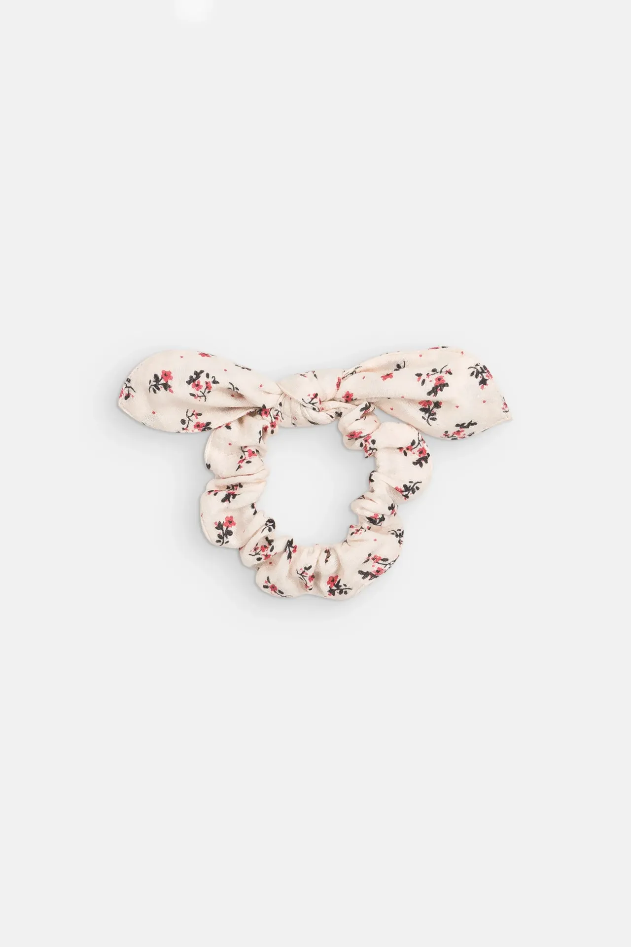 Louise Misha - Chloé Scrunchie (Cream Pink Sorrel)