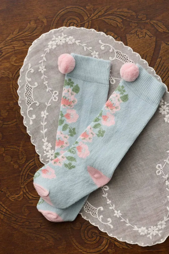 Louise Misha - Chelie Sokken (Baby Blue) (19/20)