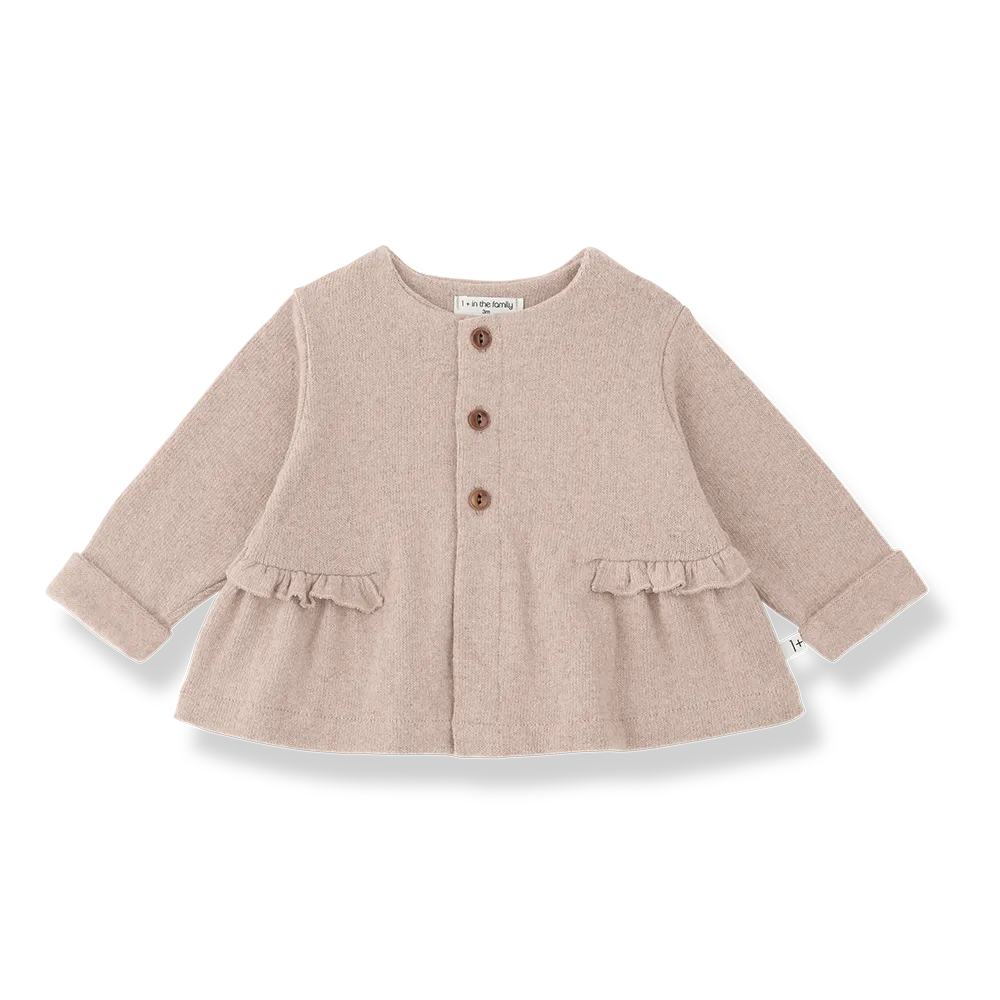 1+ in the family - Cortina Cardigan (Nude)