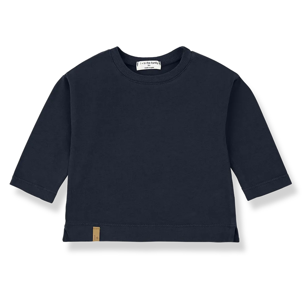1+ in the family - Surrey Longsleeve (Blue)