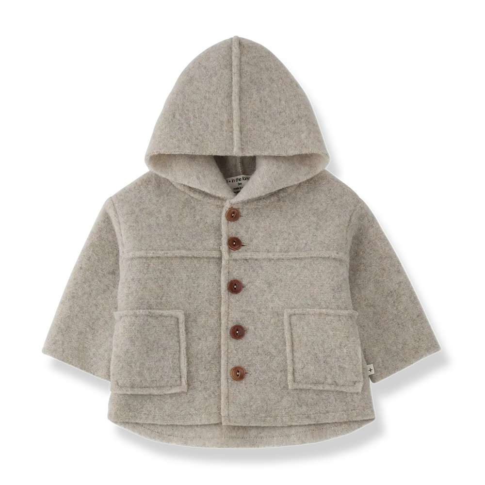 1+ in the family - Calabria Jas met Kap (Beige)
