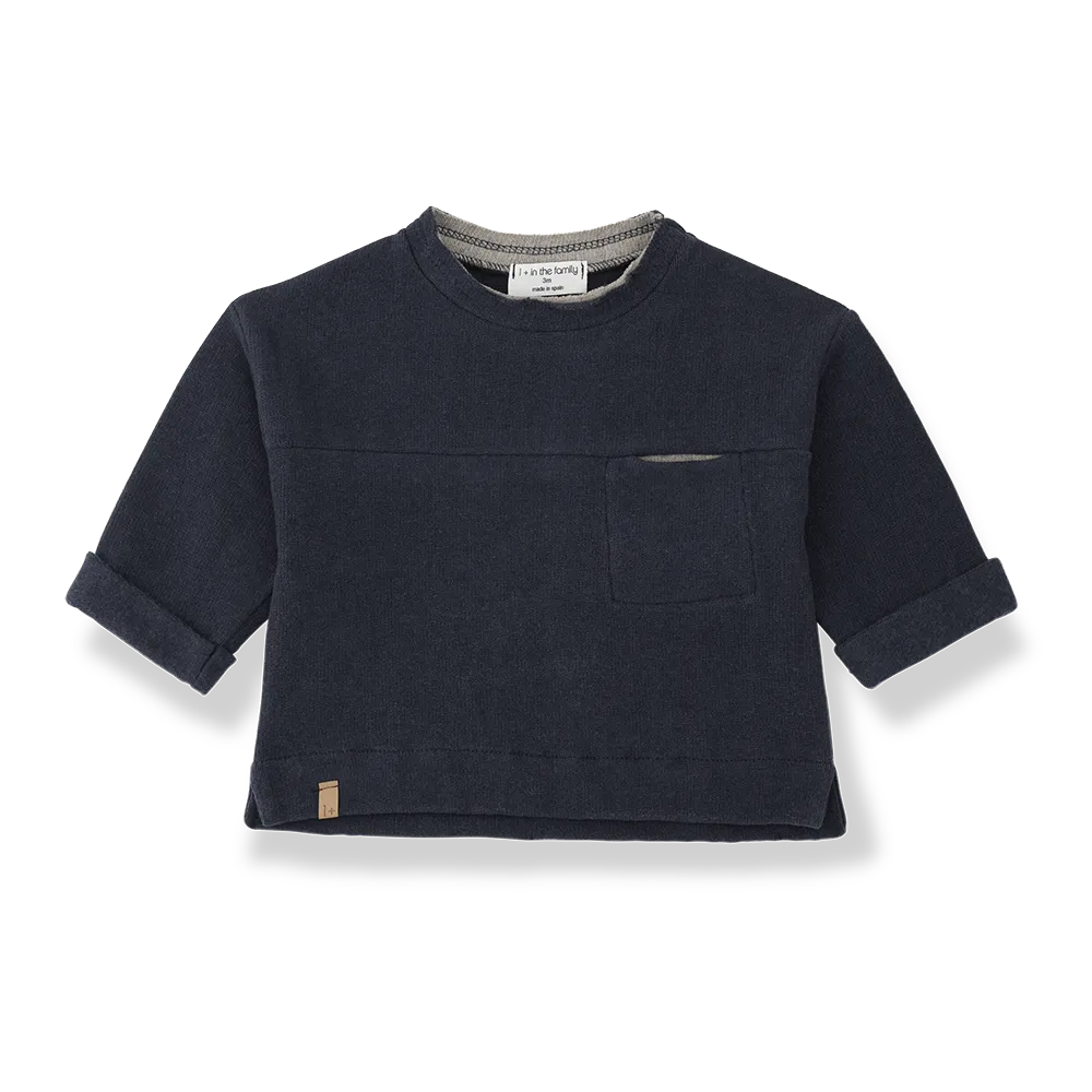 1+ in the family - Vercelli Sweater (Blue)