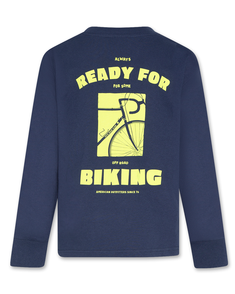 AO76 - Finley Biking T-shirt (Indigo)