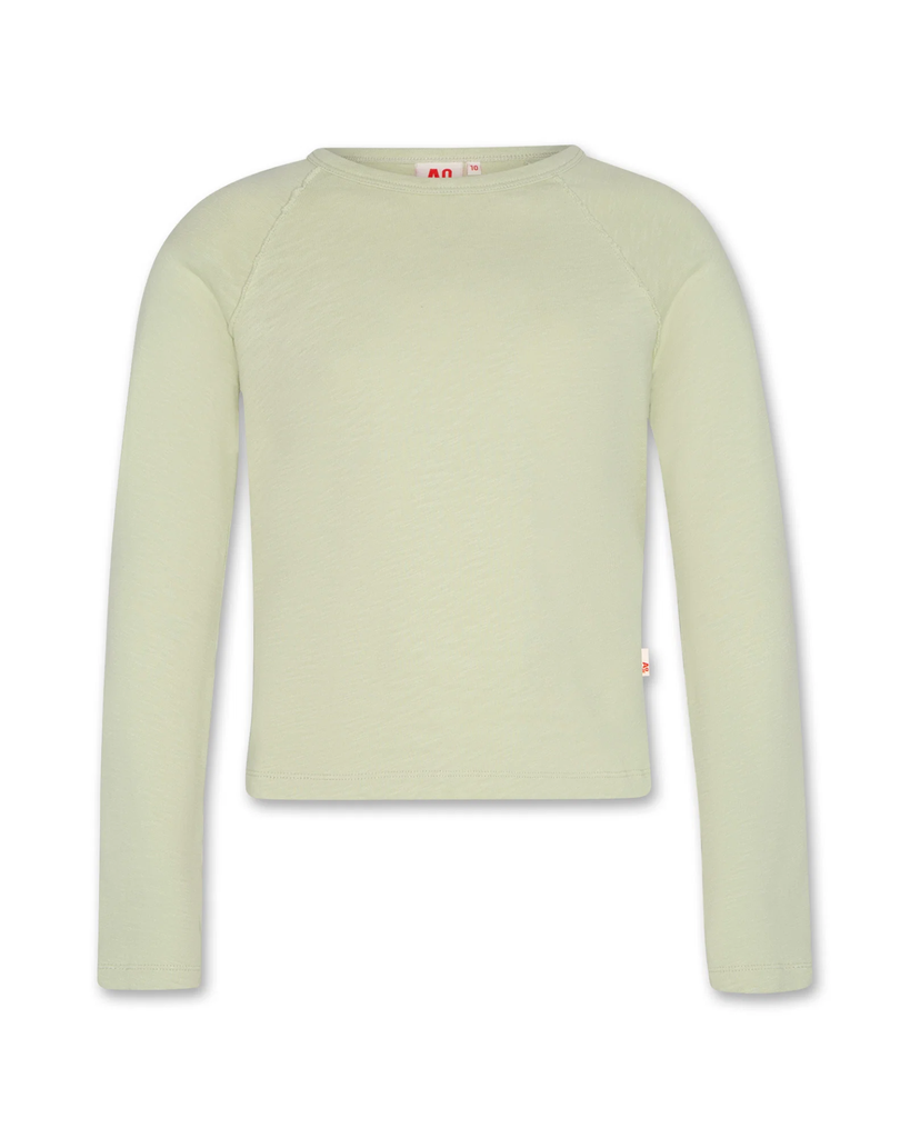 AO76 - Amvi American T-shirt (Green Grey) (4 jaar)