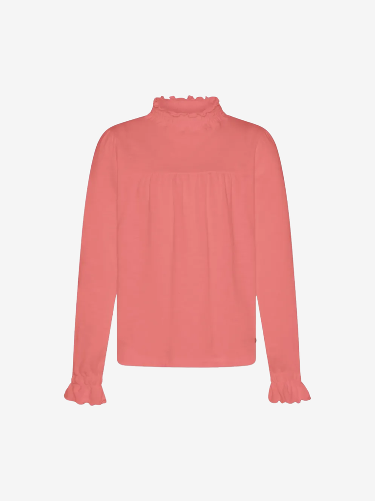 AO76 - Gwan Belgian T-shirt (Fluo Coral) (4 jaar)